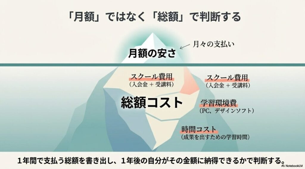 SHElikes(シーライクス) は怪しい？やばい？噂の真相とは：SHElikes（シーライクス）の費用は月額ではなく入会金やPC代を含めた総額で判断する