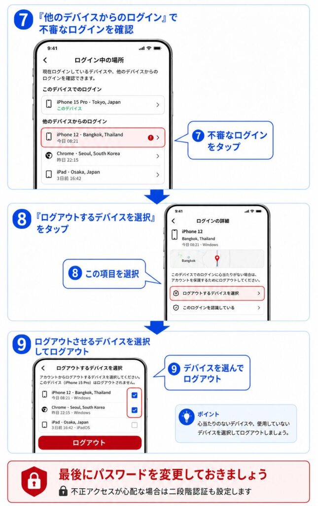 インスタで共有アカウントの抜け方│解除・消し方・ログアウトを解説