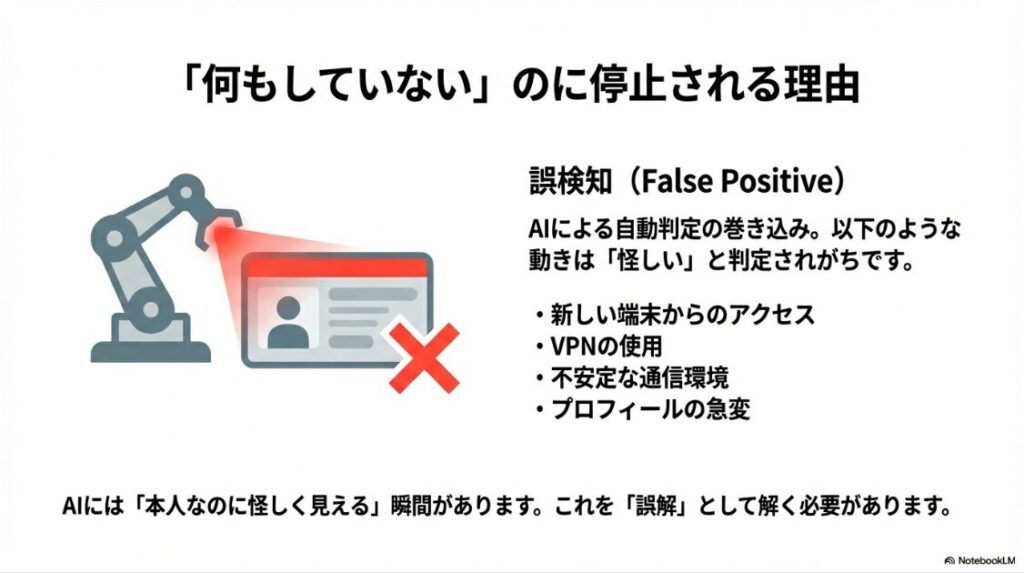 インスタが永久停止?復活の手順|何もしていないのにアカウント停止される誤検知の理由とAI判定の仕組み