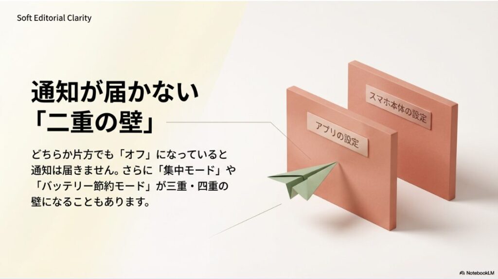インスタのメッセージリクエストに気づかない原因：インスタアプリ設定とスマホ端末設定の両方を確認する必要がある「二重の壁」の解説