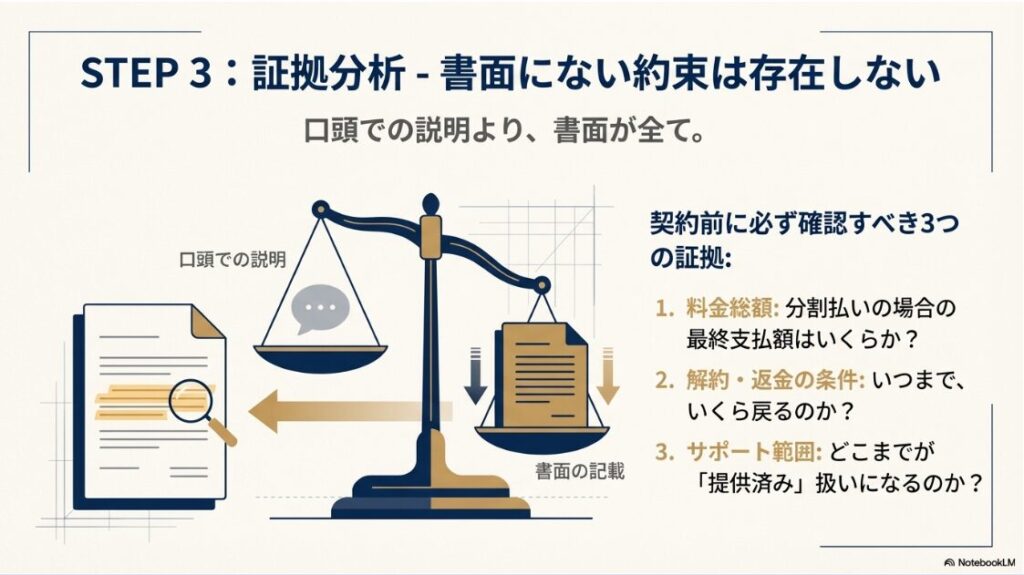 スキルスキップは怪しい？費用や口コミを徹底検証！契約前に確認すべき証拠分析と書面確認の重要性