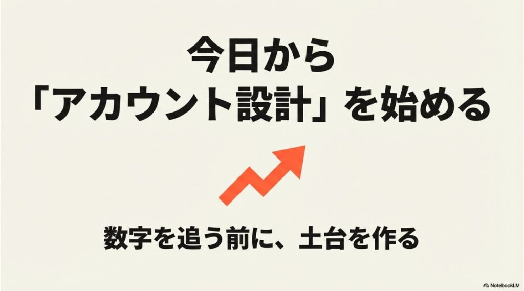 インスタの収益化はいつから稼げる？今日からアカウント設計を始める。数字を追う前に、土台を作る。