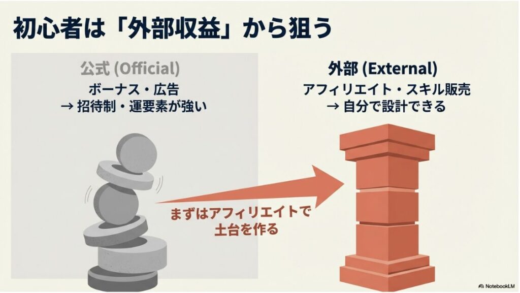 インスタで収益化の再生回数は？初心者は運要素の強い公式ボーナスよりもアフィリエイトなど外部収益から狙うべき理由