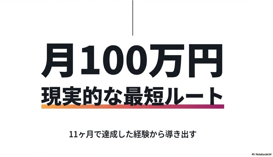 インスタグラムで月100万円を稼ぐ現実的な最短ルート