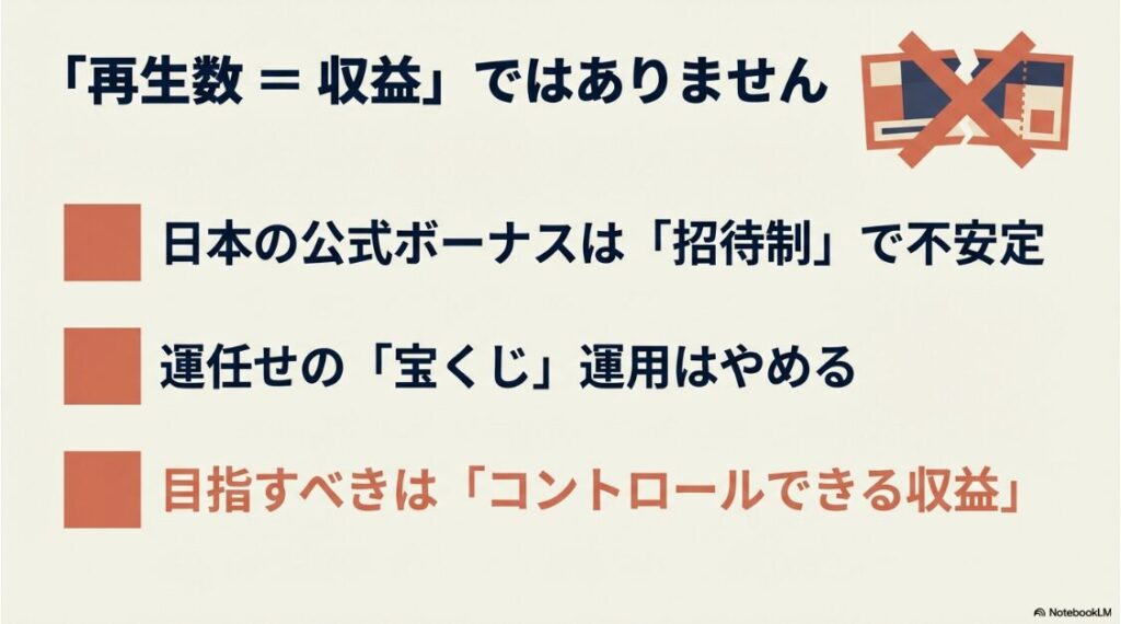 インスタで収益化の再生回数は？再生数イコール収益ではない日本のインスタボーナス事情とコントロールできる収益の重要性