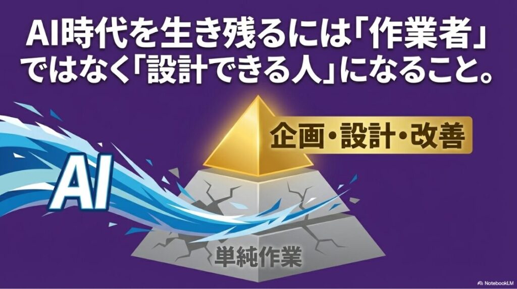 Webライターと動画編集はどっちが合う？AI時代を生き残るには「作業者」ではなく「設計できる人」になること