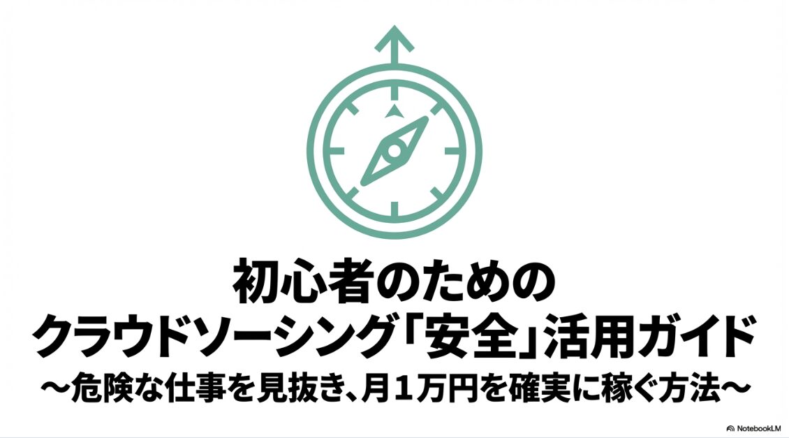 クラウドワークスでやばい案件の見分け方│初心者のためのクラウドソーシング安全活用ガイド。危険な仕事を見抜き、月1万円を確実に稼ぐ方法。