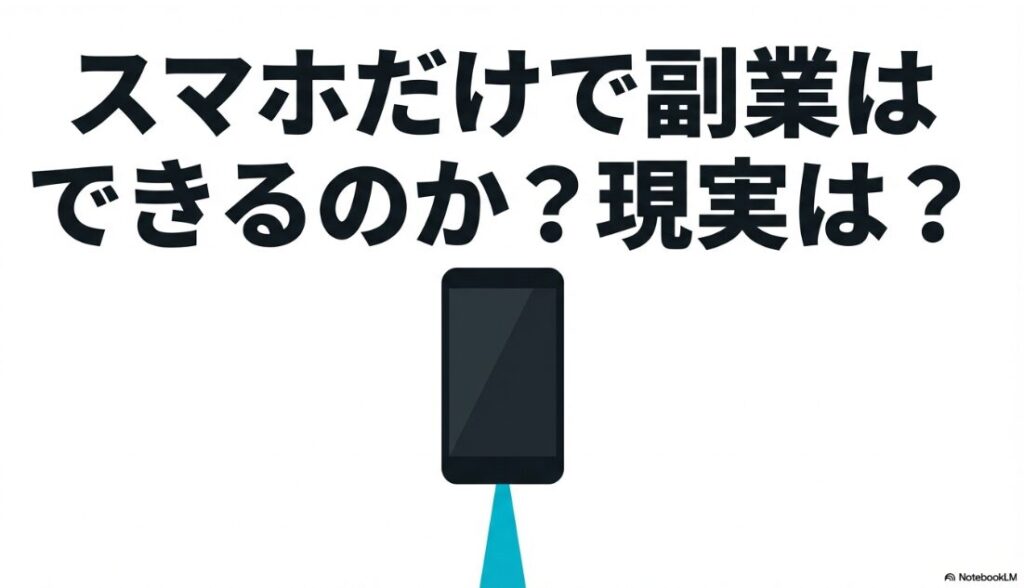 クラウドワークスでスマホのみの現実は？