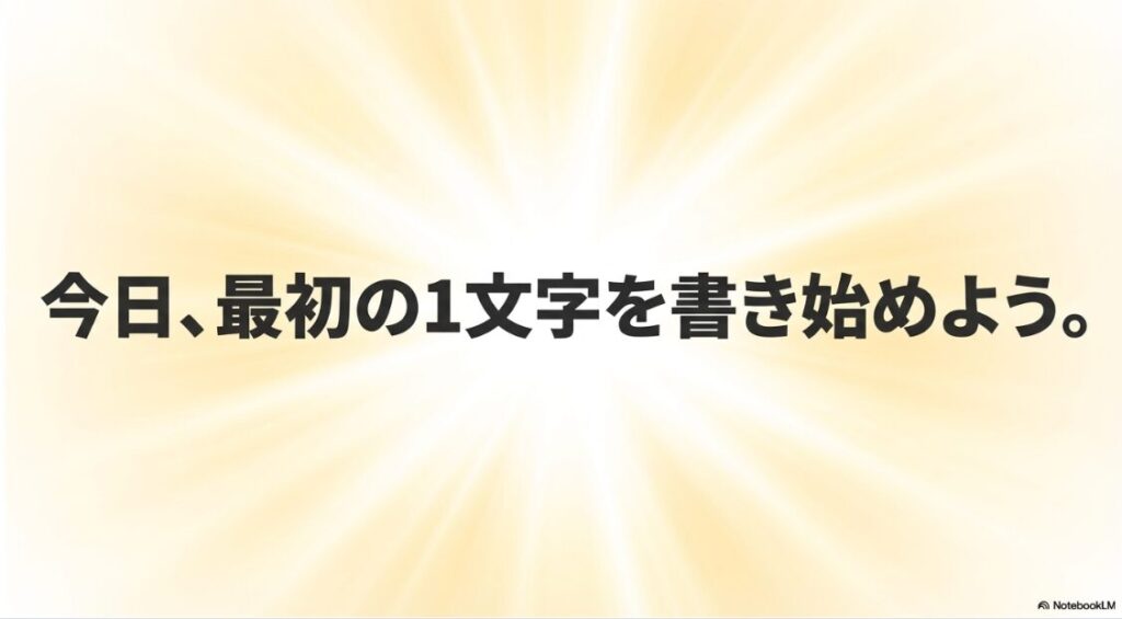 未経験からWebライターで月収30万へ│Webライターとしての第一歩:今日最初の1文字を書き始める