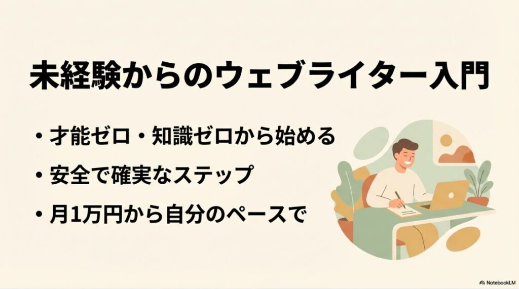 Webライター初心者の案件の探し方│未経験からWebライターを始めるための安全で確実なステップ