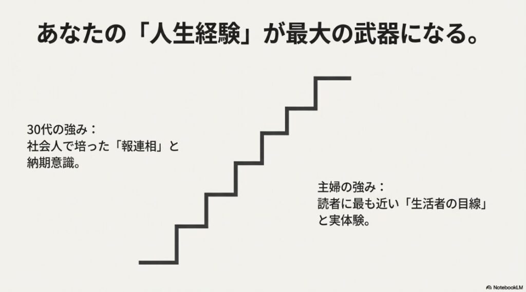 Webライターになるには未経験でも可能！30代の報連相や納期意識、主婦の生活者目線など、人生経験が最大の武器になる