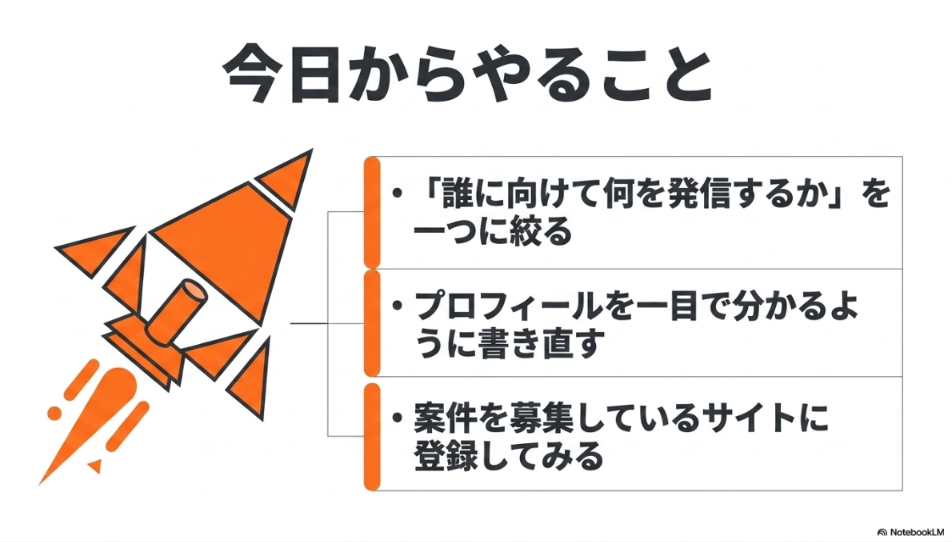 インスタで案件もらうには？方法：インスタ収益化に向けて今日からやること（発信軸を絞る、プロフィール書き直し、案件サイト登録）
