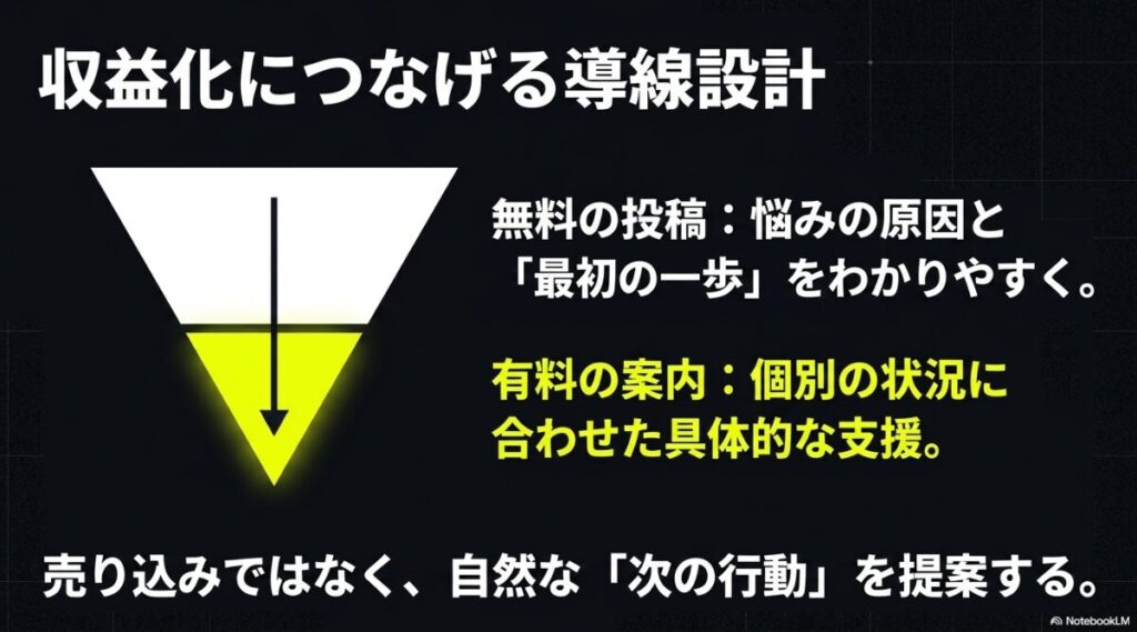 インスタのアルゴリズムが変わった：無料の投稿から有料の案内へ、売り込みではなく自然な次の行動を提案する導線設計