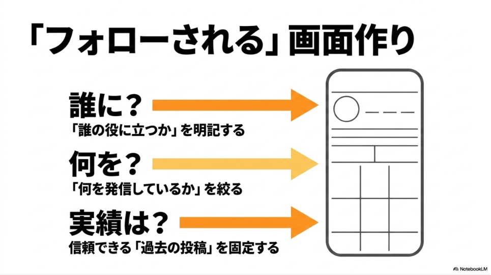 インスタで案件もらうには？方法：フォローされるインスタグラムの画面作り。誰に何を伝え、実績を固定するかが重要